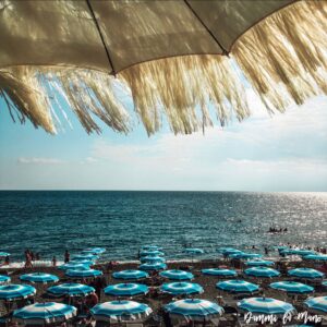 spiaggia attrezzata di deiva marina