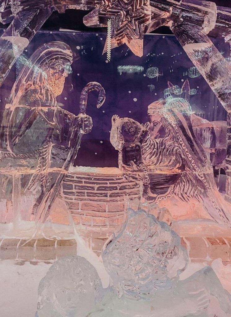 presepe di ghiaccio jesolo paese