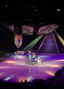 frozen on ice