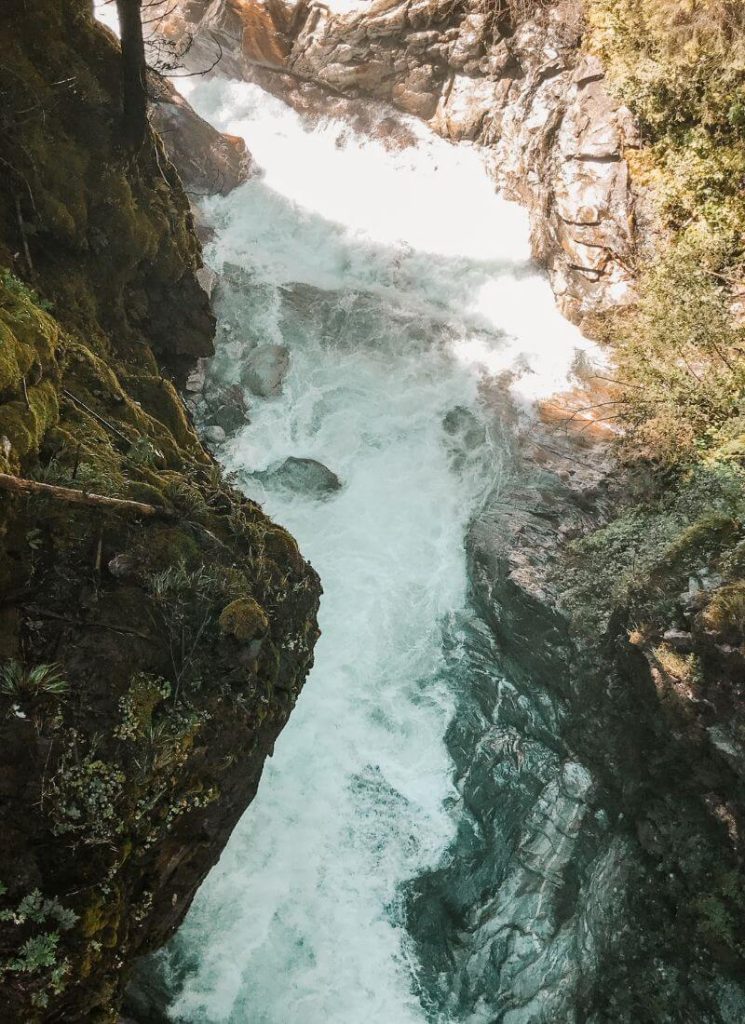 terza cascata di riva di tures