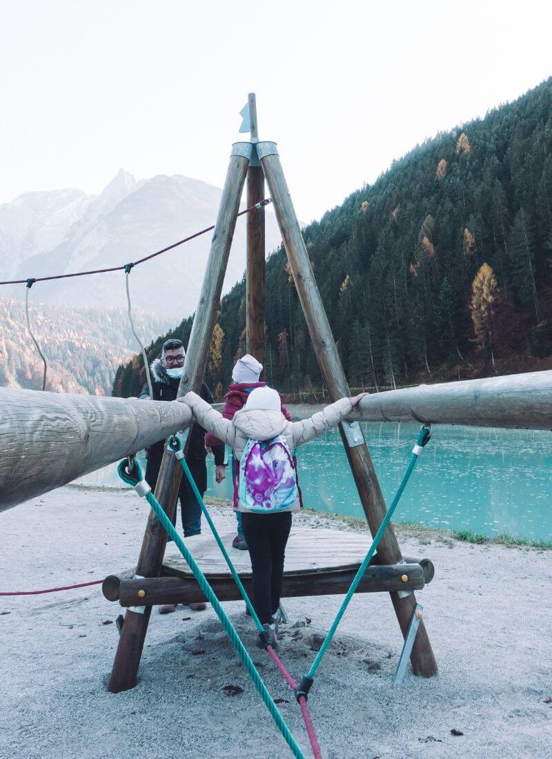 lago di auronzo con i bambini