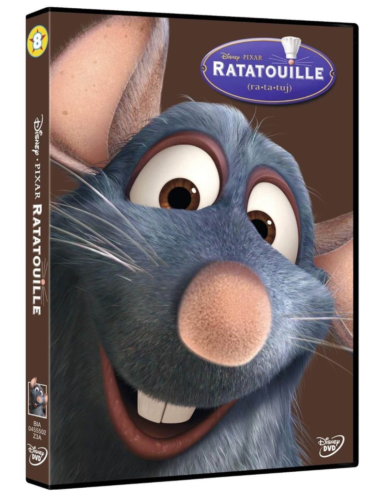 dvd ratatouille disney pixar