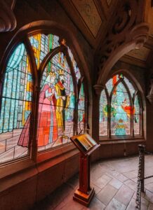 disneyland castello galleria