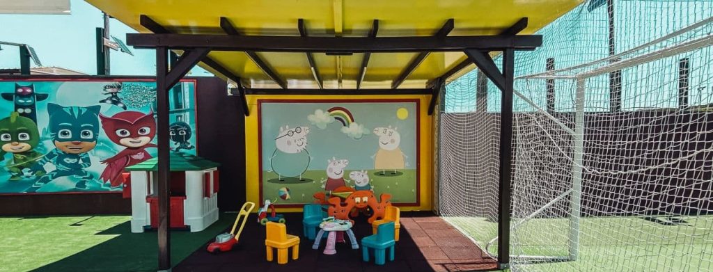 ristorante giochi bambini cavallino