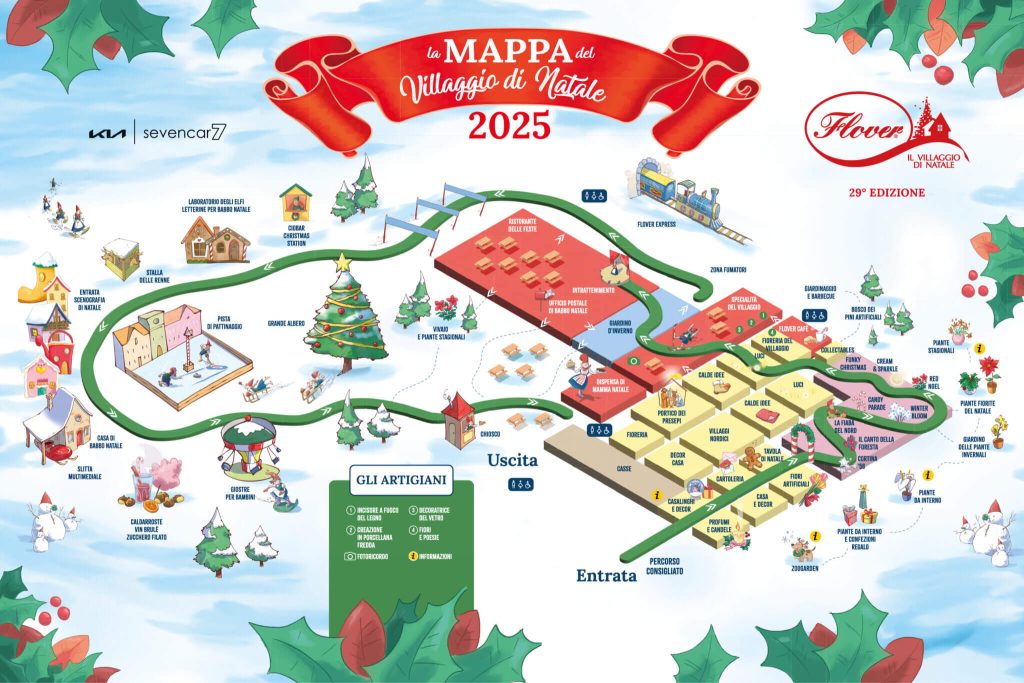 mappa vilaggio flover 2025