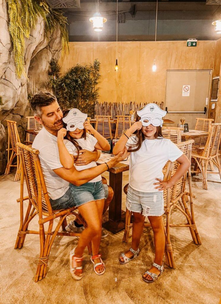ristorante a tema pirati per bambini