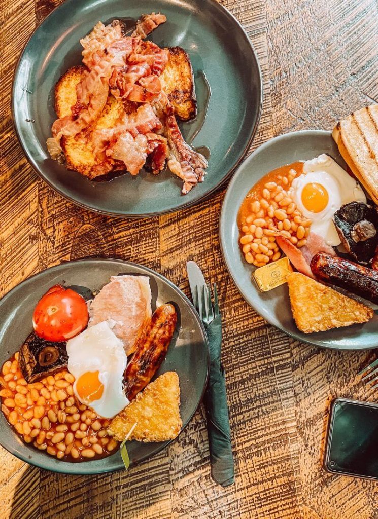 colazione inglese a londra