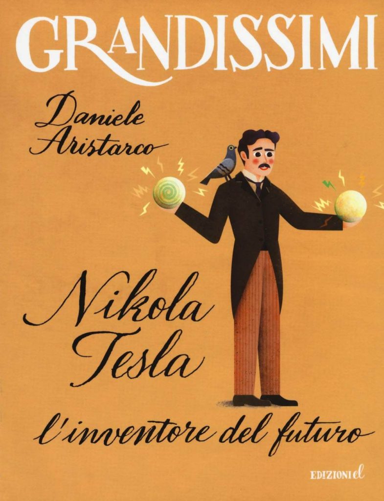libro per bambini nikola tesla "grandissimi"