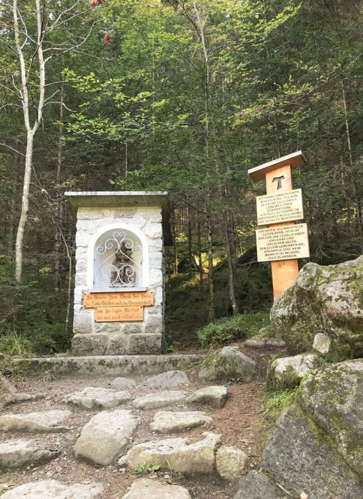 sentiero di san francesco valle aurina