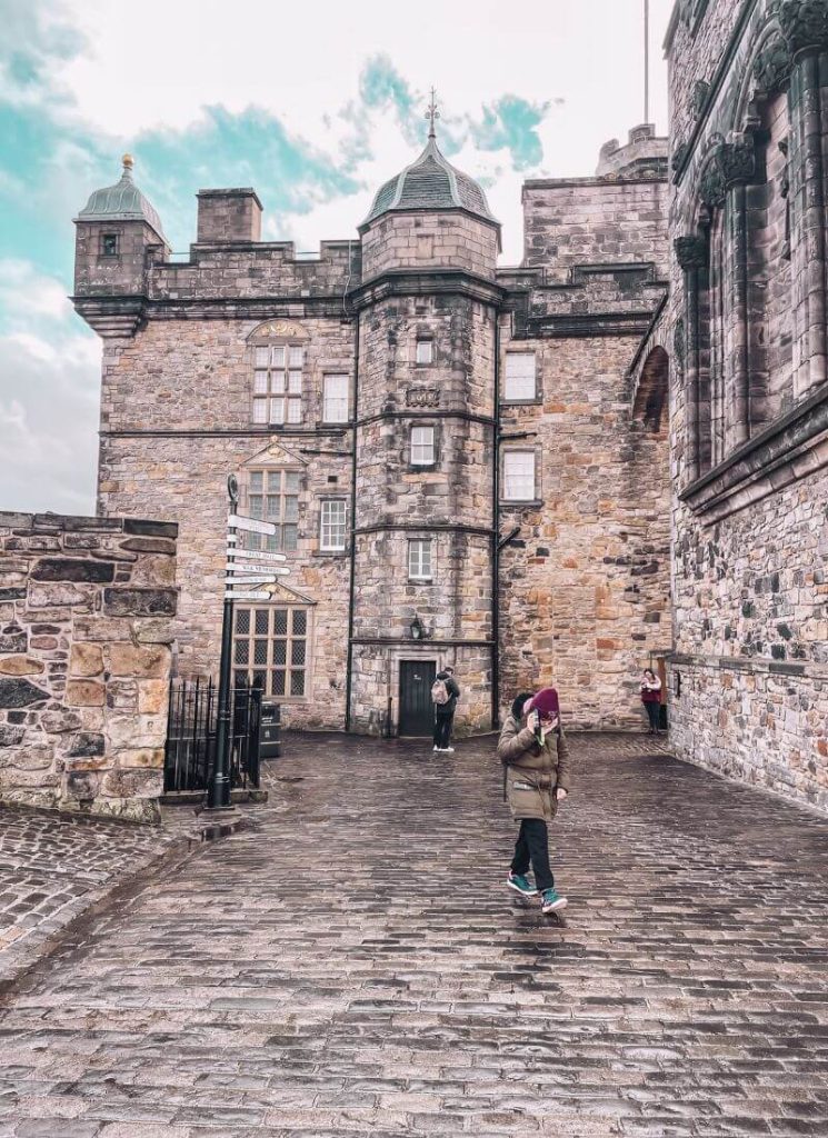 esterni castello di edimburgo