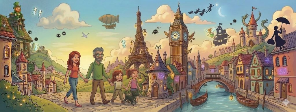 città in italia e in europa da visitare con i bambini e con i ragazzi