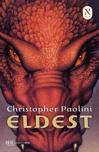 copertina del libro "eldest" di cristopher paolini