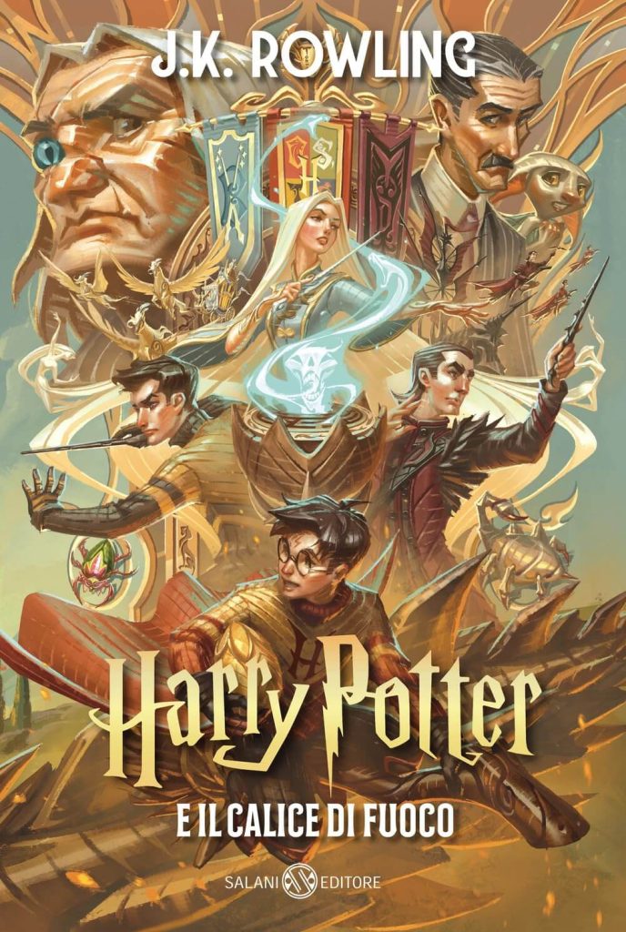 copertina di "harry potter e la pietra filosofale" edizione salani