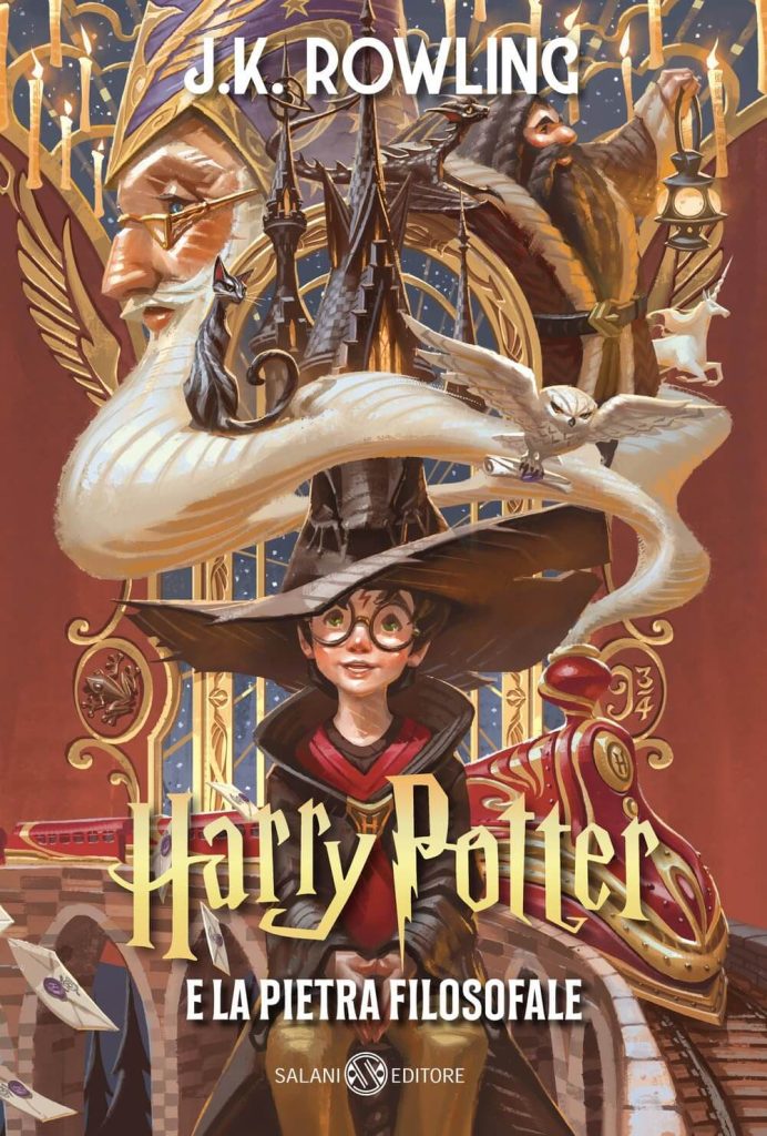 copertina di "harry potter e il calice di fuoco" edizione salani