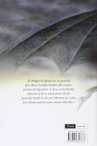 retro libro sui draghi per ragazzi "il drago di ghiaccio" di george r.r. martin