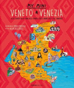libro illustrato per bambini "my mini veneto & venezia"