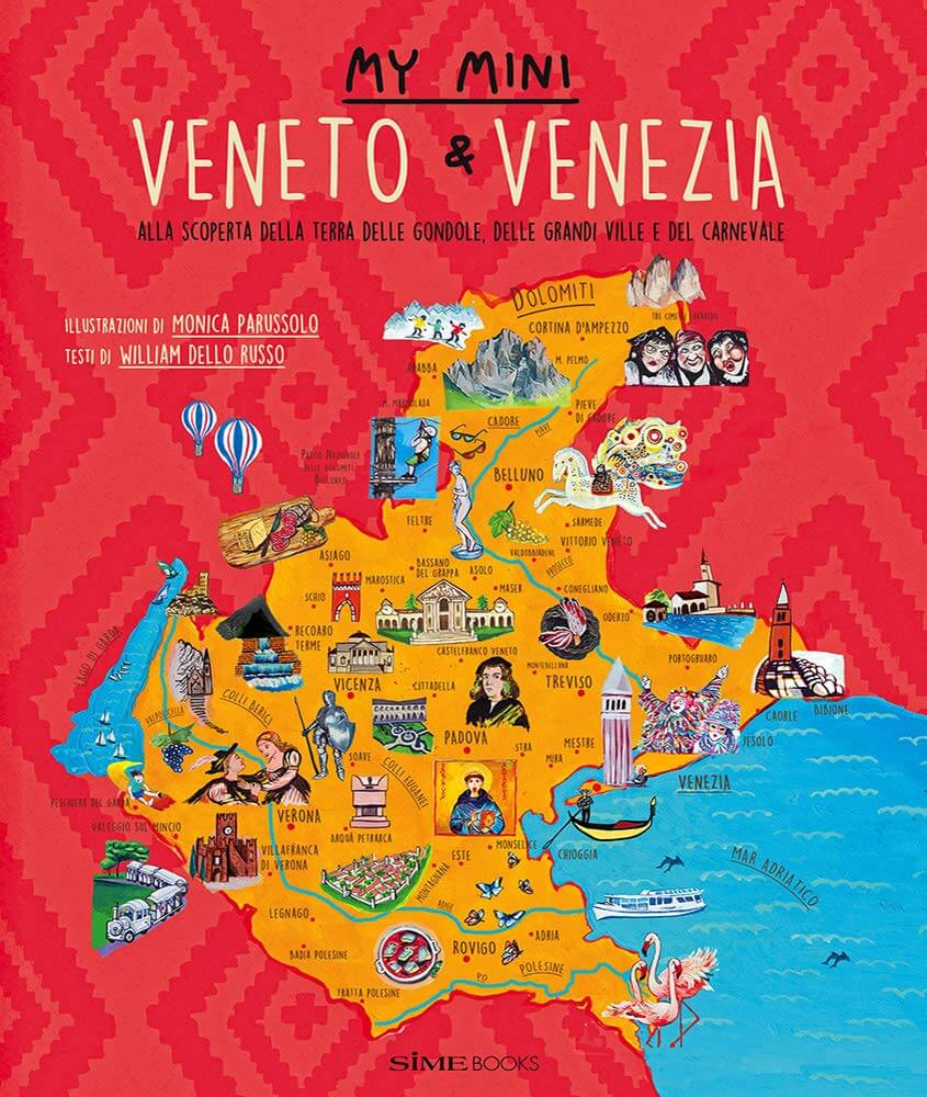 libro illustrato "my mini veneto & venezia"