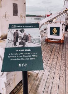 royal yacht britannia downtown abbey
