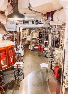 sala macchine royal yacht britannia