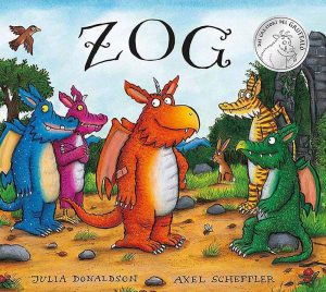 libro sui draghi per bambini "zog" di julia donaldson e axel scheffler