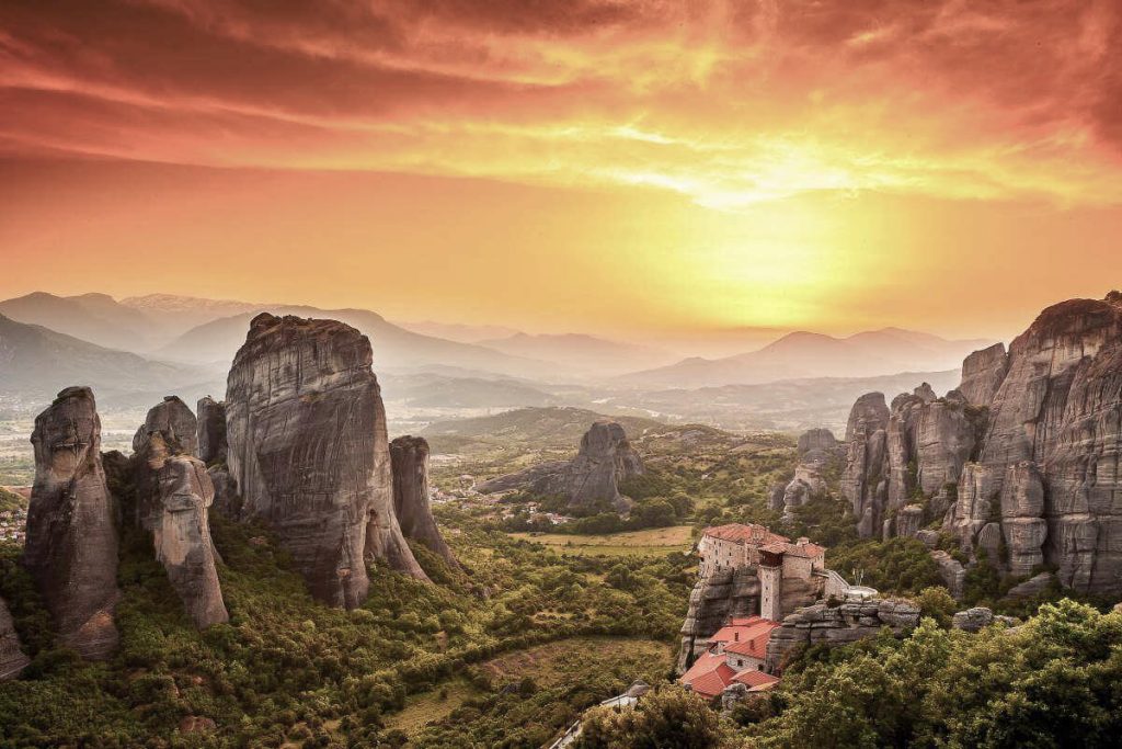 meteora in grecia con i bambini