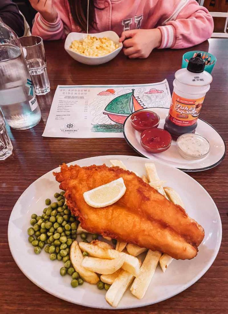 fish and chips senza glutine edimburgo